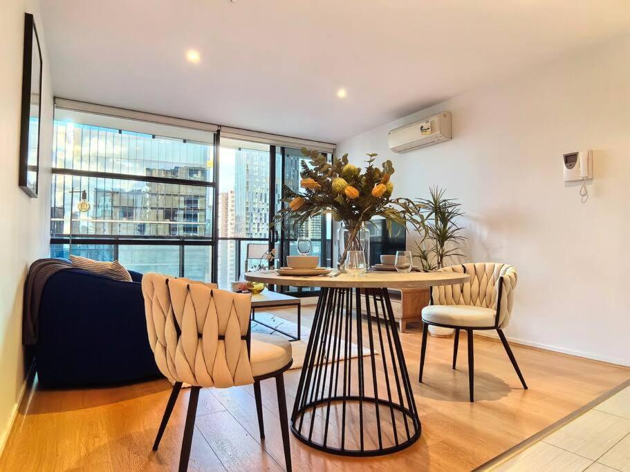 Charming 1Br Southbank W Balcony & Free Parking#Ti22 Apartment Melbourne Ngoại thất bức ảnh